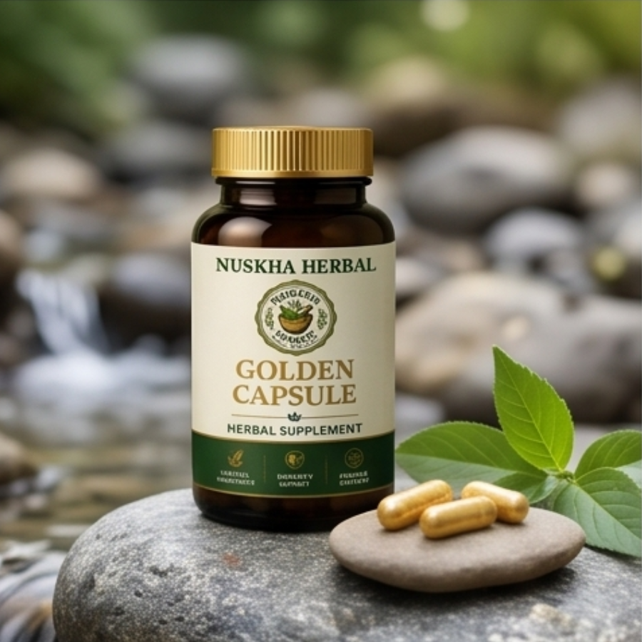 Nuskha Herbal Golden Capsule