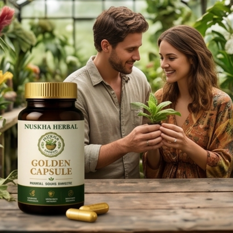 Nuskha Herbal Golden Capsule