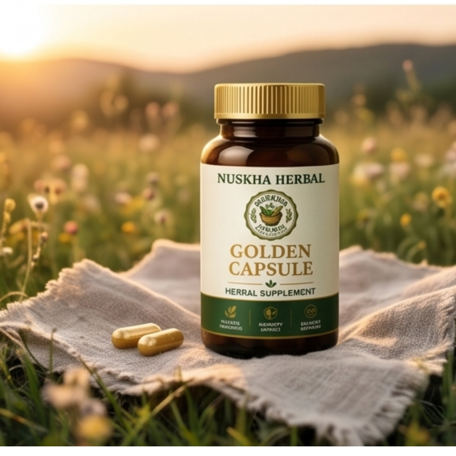 Nuskha Herbal Golden Capsule